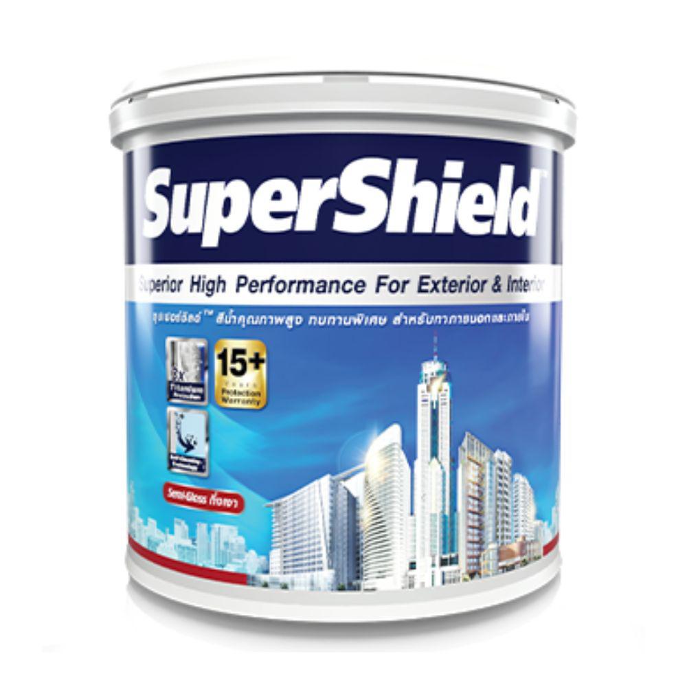 ซุปเปอร์ชิลด์ สีน้ำอะครีลิค ชนิดกึ่งเงา / Toa Supershield Semi - Gloss