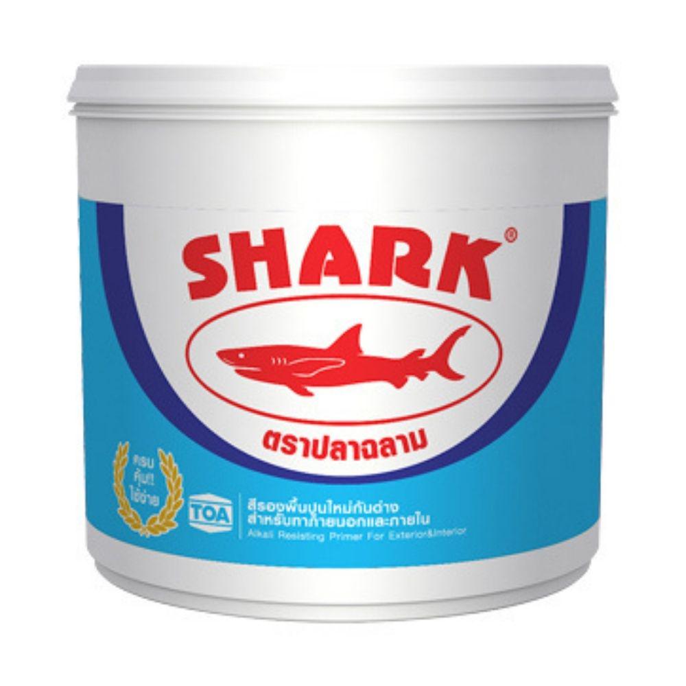 ปลาฉลาม สีรองพื้นปูนใหม่กันด่าง / Toa Shark Alkali Resisting Primer