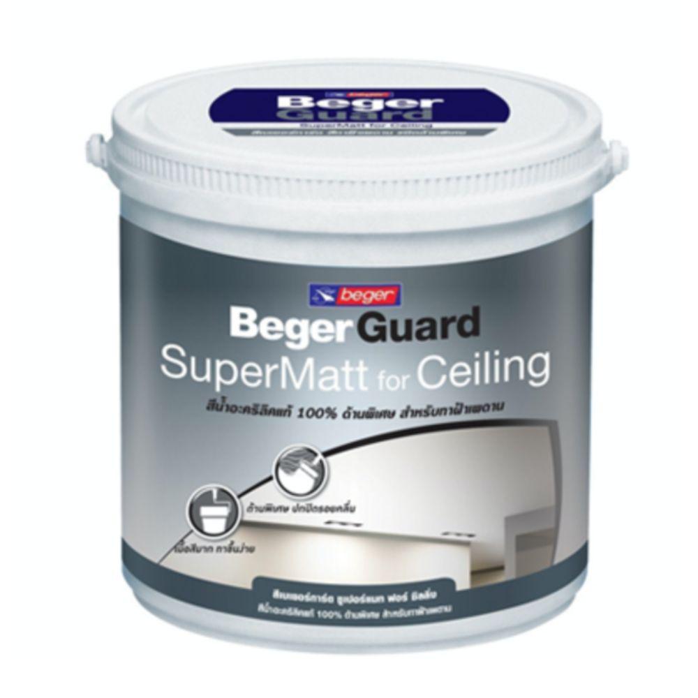 เบเยอร์การ์ดซูเปอร์แมท สีทาฝ้า เฉดสีขาว# BM7000 / BegerbGuard SuperMatt for Ceiling