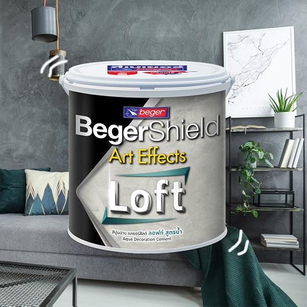 เบเยอร์ชิลด์ อาร์ท เอฟเฟ็กซ์ ลอฟท์ สูตรน้ำ / BegerShield Art Effects Aqua Loft