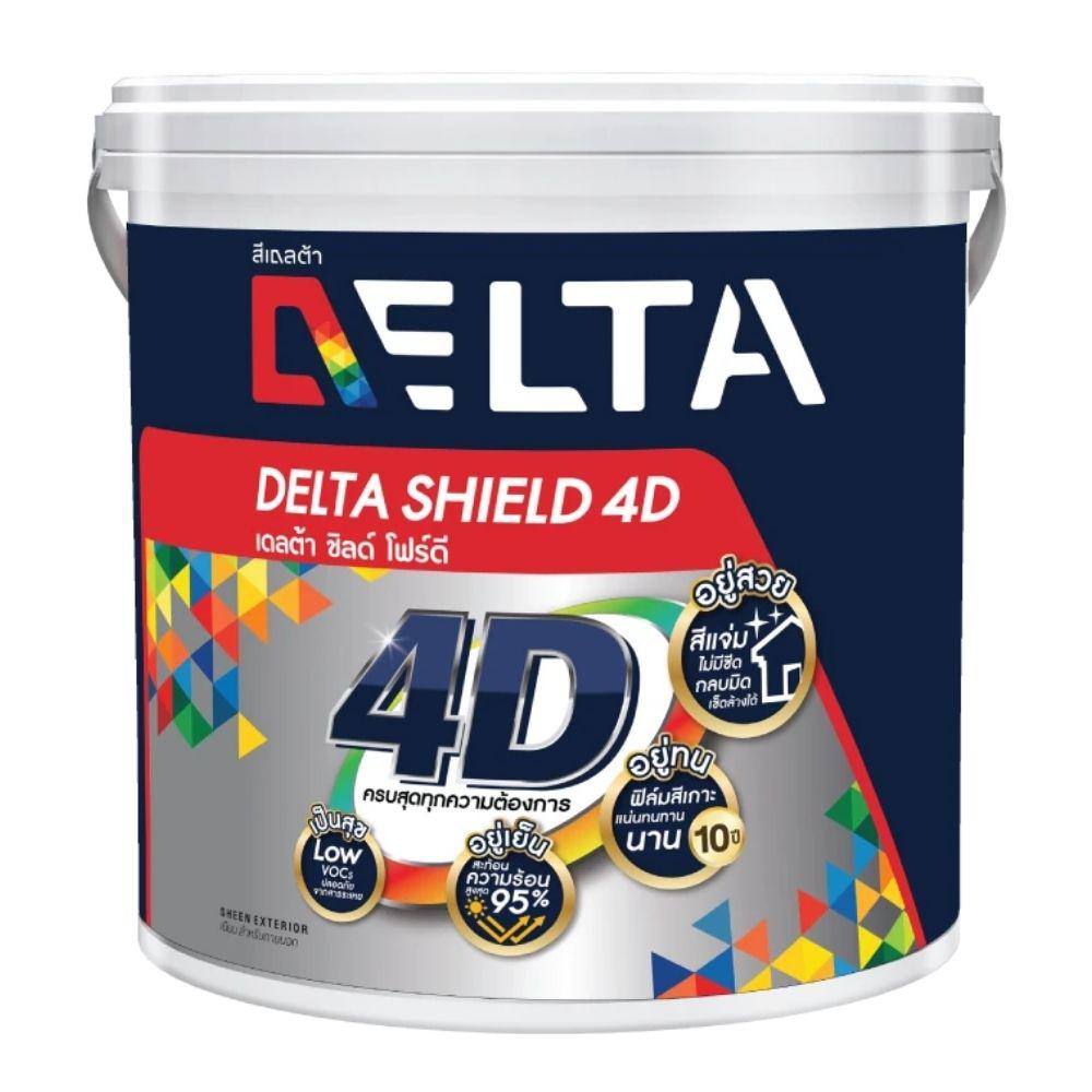 เดลต้าชิลด์ โฟร์ดี เนียน ภายนอก / Delta Shield 4D For Exterior Sheen