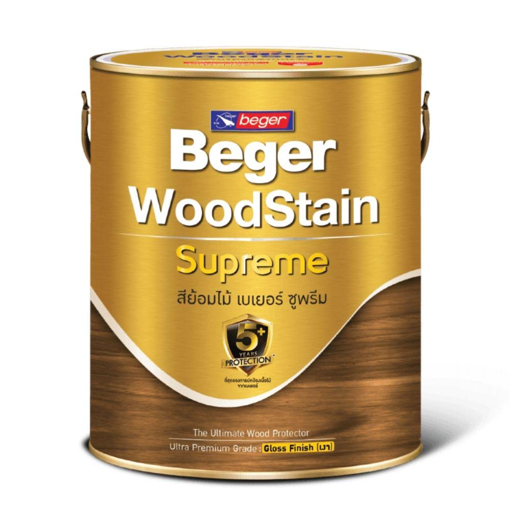 สีย้อมไม้ เบเยอร์ซูพรีม ชนิดเงา /Beger WoodStain Supreme Gloss Finish