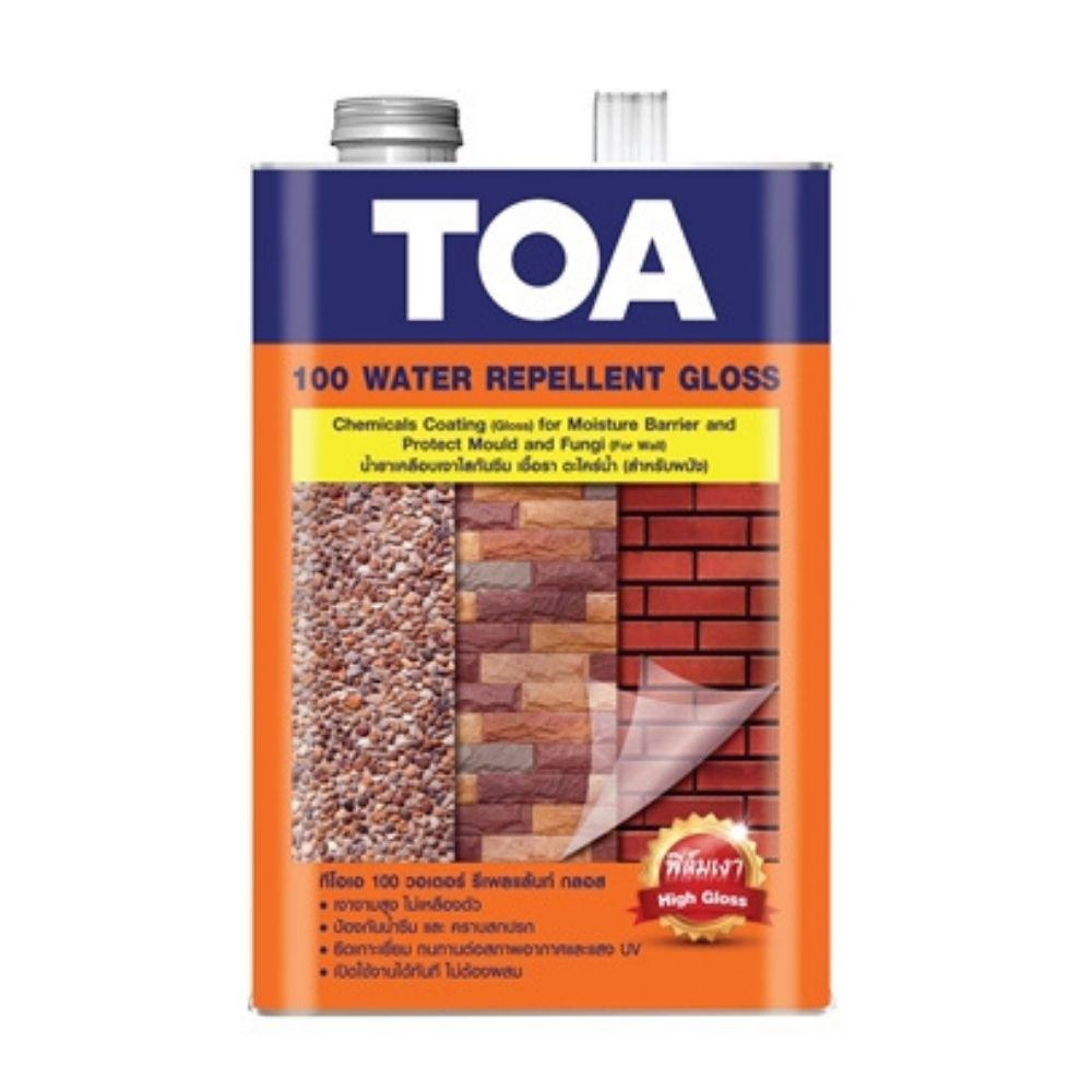 ทีโอเอ 100 วอเตอร์ รีเพลแลนท์ กลอส / Toa 100 Water Repellent Gloss