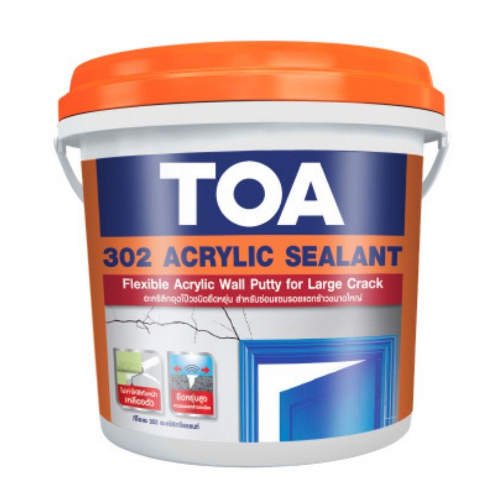 ทีโอเอ 302 อะคริลิก ซีลแลนท์ / Toa 302 Acrylic Sealant