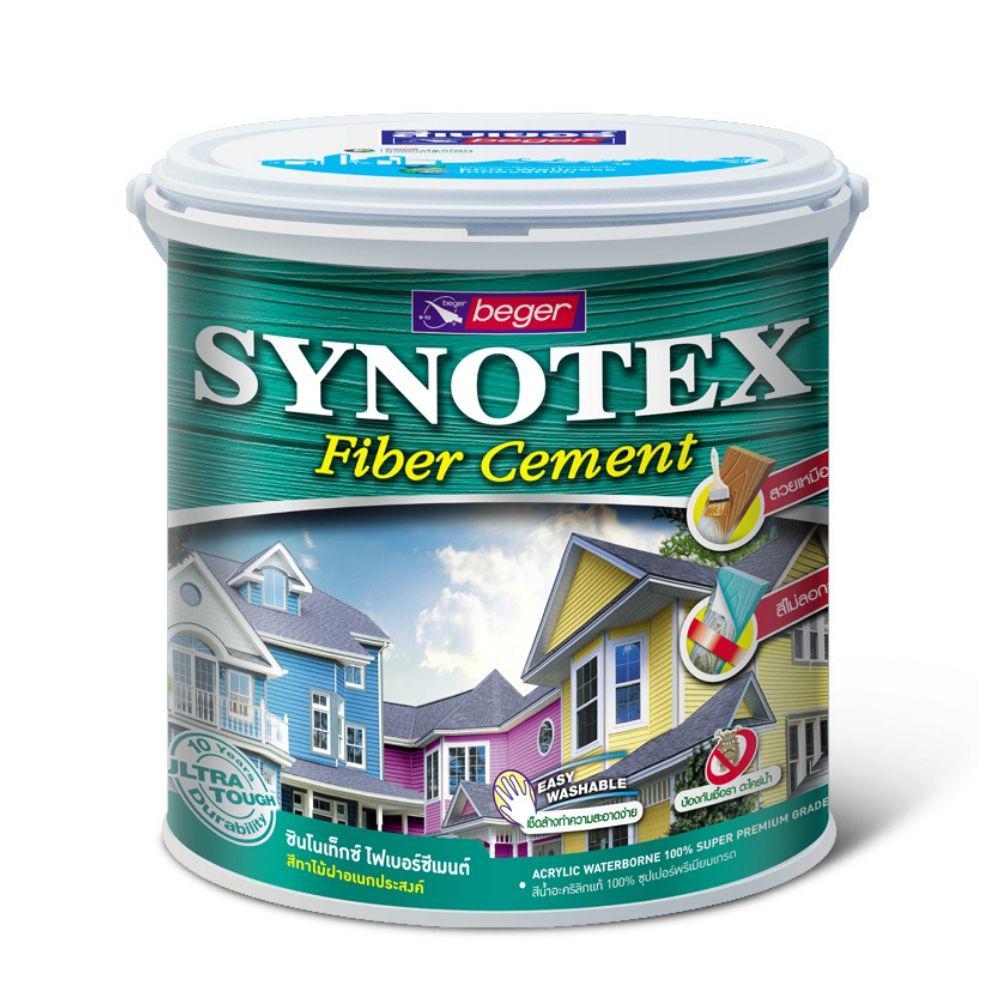 สีเคลือบใสพื้นไม้ ไฟเบอร์ซีเมนต์ เงา TG-7000 / Synotex Fiber Cement Decking TG-7000