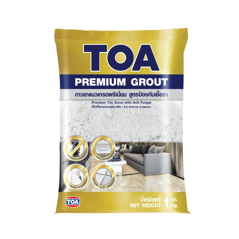 ทีโอเอ พรีเมี่ยม เกร๊าท์ กาวยาแนว / TOA Premium Grout