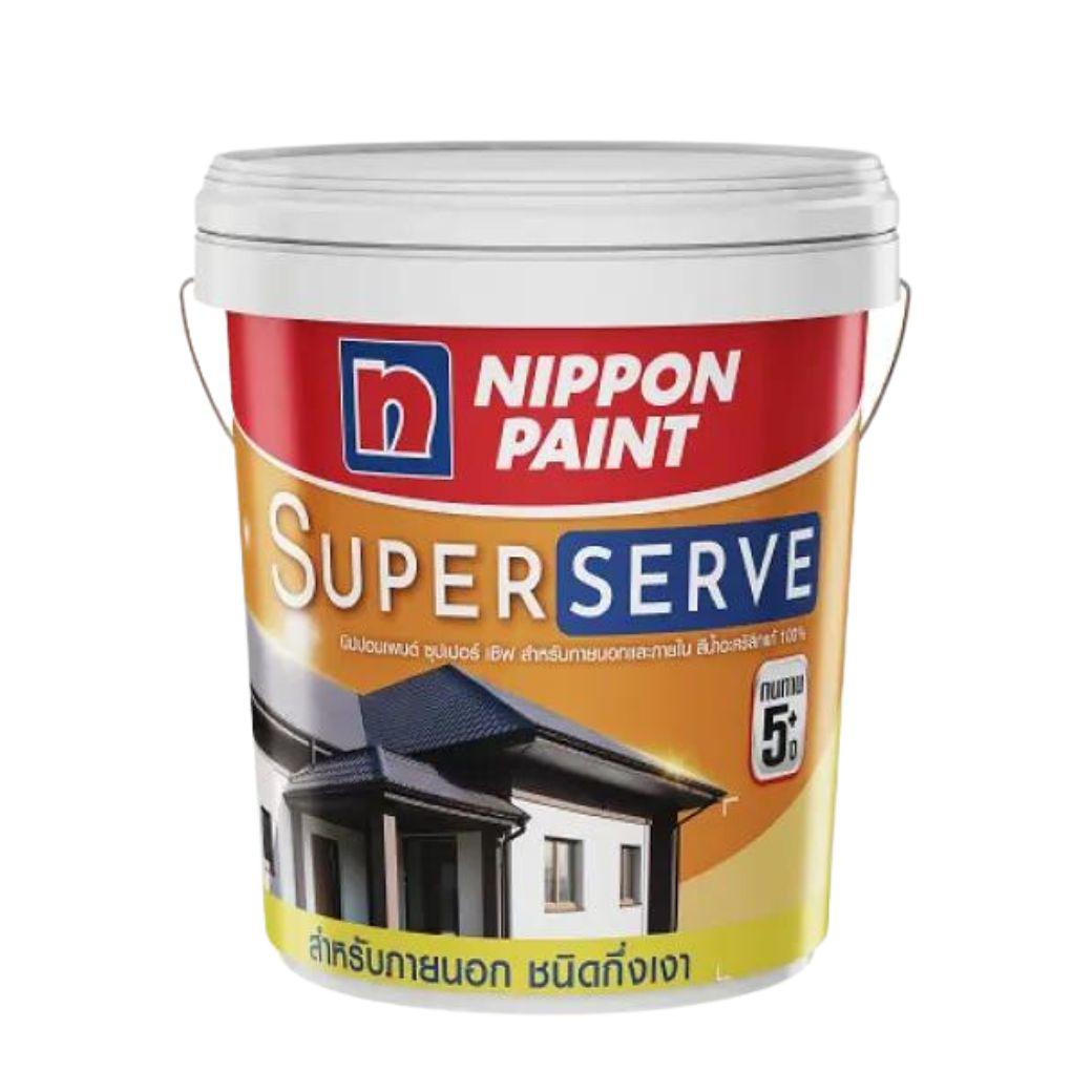 นิปปอนเพนต์ ซุปเปอร์เซิฟ สูตรสีเบส (กึ่งเงา) / Nippon paint Super serve