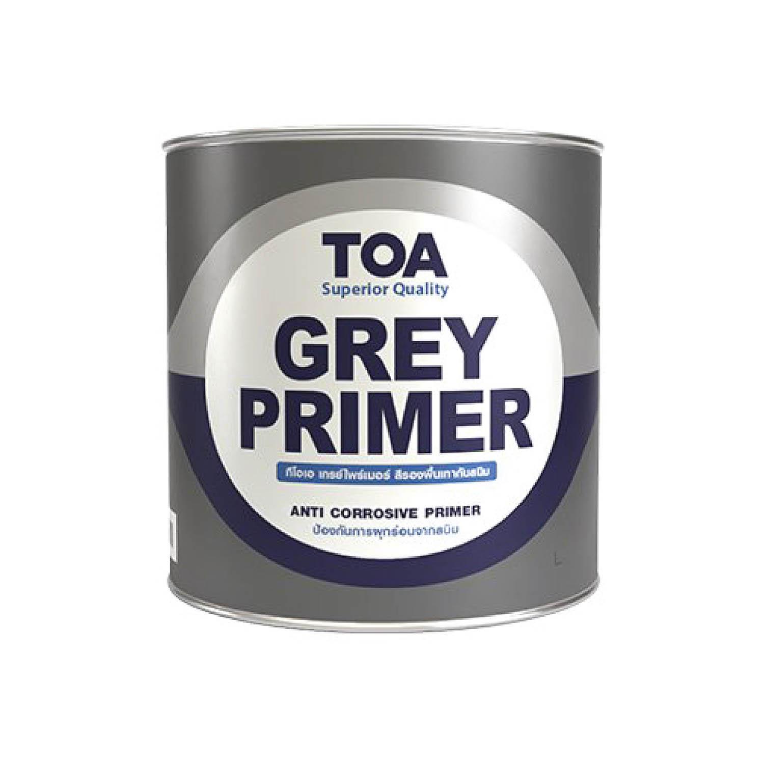 ทีโอเอ สีรองพื้นกันสนิม G-2010 / Toa GREY PRIMER G-2010