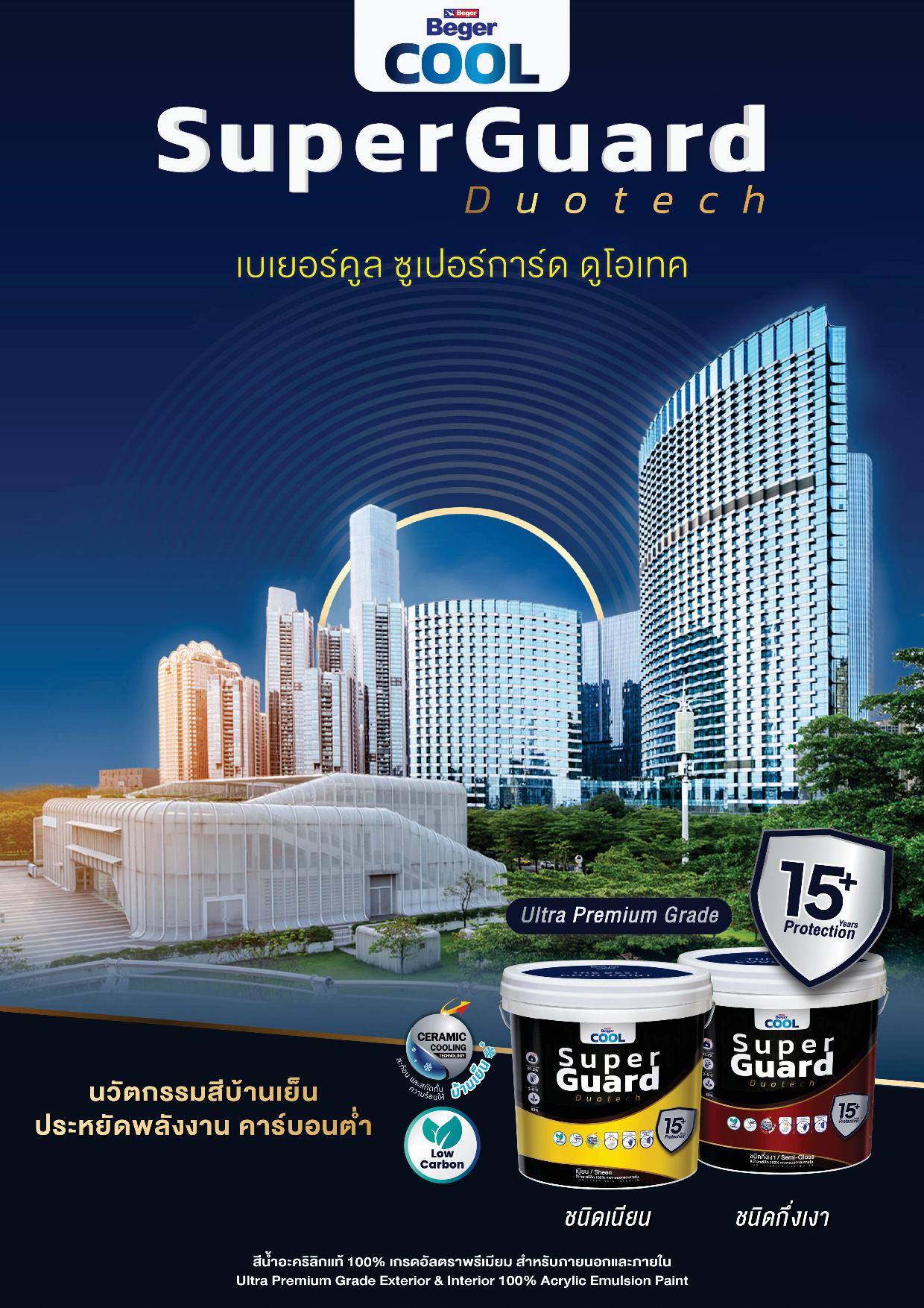 เบเยอร์คูล ซูเปอร์การ์ด ดูโอเทค กึ่งเงา / BegerCool Super Guard Duotech