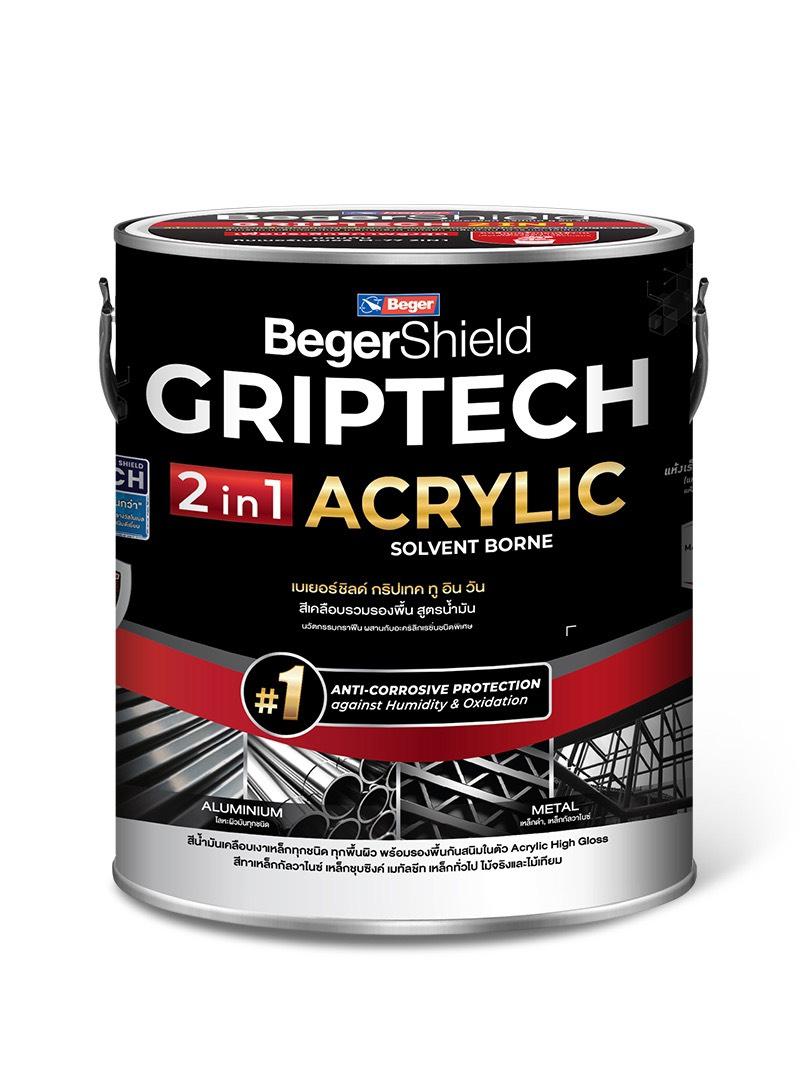 เบเยอร์ชิลด์ กริปเทค สีเคลือบเงา 2in 1 / BegerShield GripTech 2 in 1